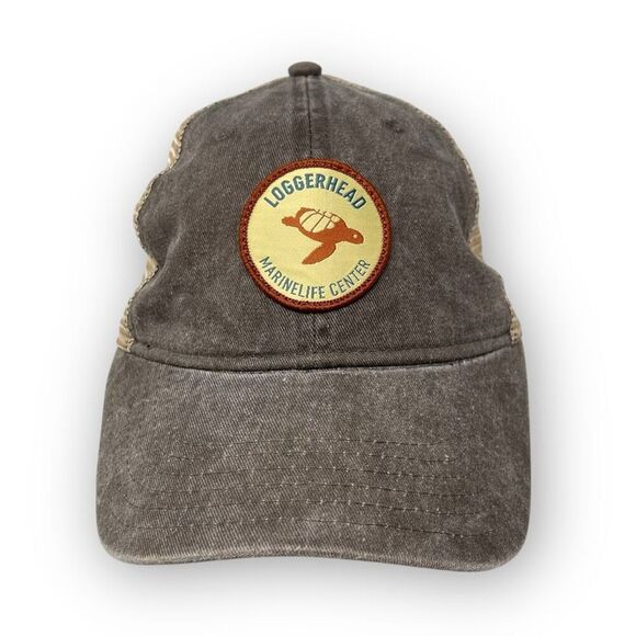 Locale Loggerhead Marinelife Center Turtle Mesh Trucker SnapBack Hat Cap OSFM - Picture 1 of 8